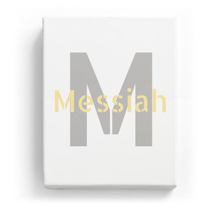 Messiah Overlaid on M - Stylistic