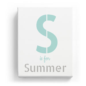 S is for Summer - Stylistic