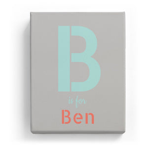 B is for Ben - Stylistic
