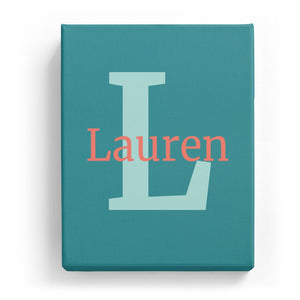 Lauren Overlaid on L - Classic