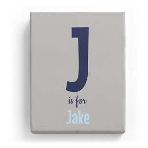 J is for Jake - Cartoony