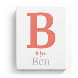 B is for Ben - Classic