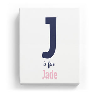 J is for Jade - Cartoony