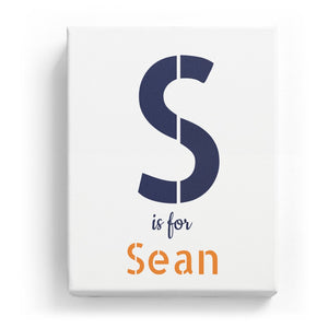 S is for Sean - Stylistic