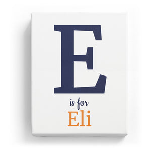 E is for Eli - Classic