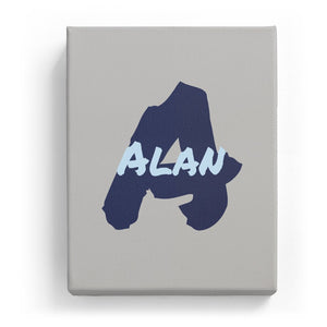 Alan Overlaid on A - Artistic