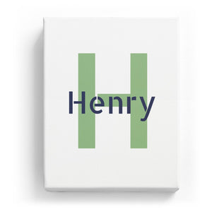 Henry Overlaid on H - Stylistic