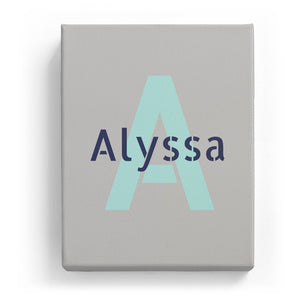 Alyssa Overlaid on A - Stylistic