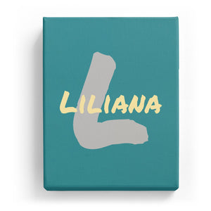 Liliana Overlaid on L - Artistic