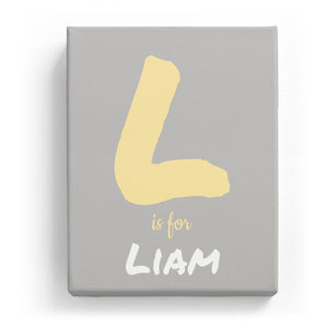 L is for Liam - Artistic