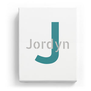 Jordyn Overlaid on J - Stylistic