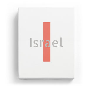 Israel Overlaid on I - Stylistic