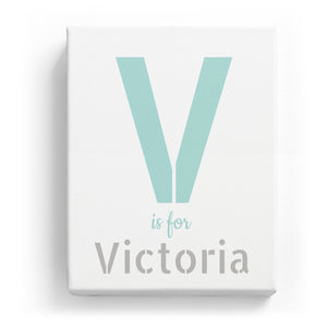 V is for Victoria - Stylistic