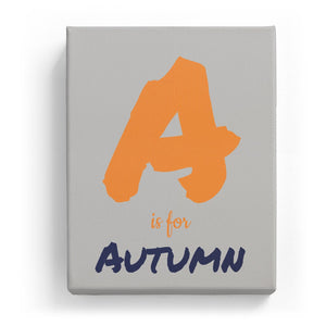 A is for Autumn - Artistic