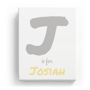 J is for Josiah - Artistic