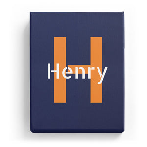 Henry Overlaid on H - Stylistic
