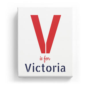 V is for Victoria - Stylistic
