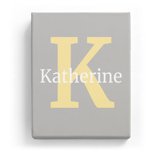 Katherine Overlaid on K - Classic