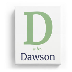 D is for Dawson - Classic