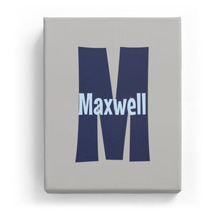 Maxwell Overlaid on M - Cartoony