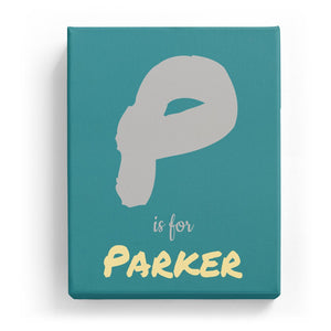 P is for Parker - Artistic