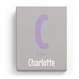 C is for Charlotte - Cartoony