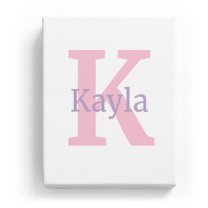 Kayla Overlaid on K - Classic