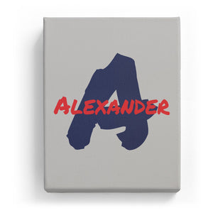 Alexander Overlaid on A - Artistic