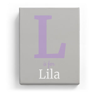 L is for Lila - Classic