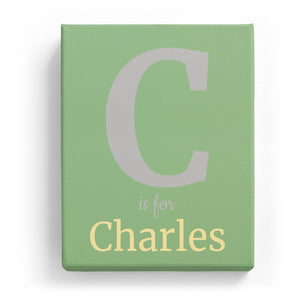 C is for Charles - Classic