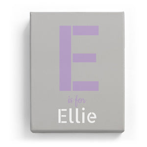 E is for Ellie - Stylistic