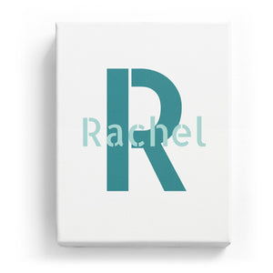 Rachel Overlaid on R - Stylistic