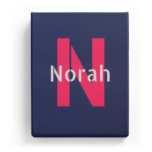 Norah Overlaid on N - Stylistic