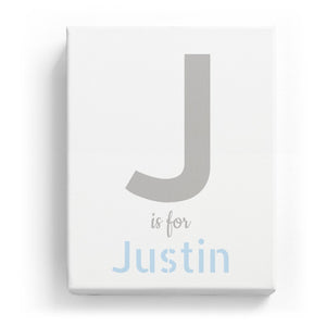 J is for Justin - Stylistic