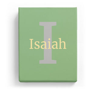 Isaiah Overlaid on I - Classic