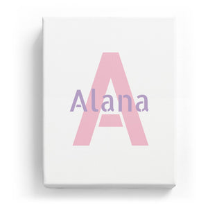 Alana Overlaid on A - Stylistic