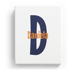 Daniela Overlaid on D - Cartoony