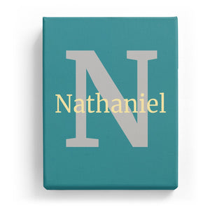 Nathaniel Overlaid on N - Classic