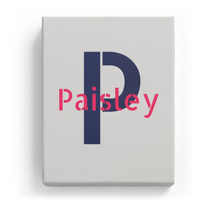 Paisley Overlaid on P - Stylistic
