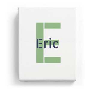 Eric Overlaid on E - Stylistic