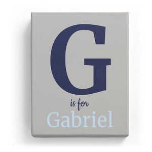 G is for Gabriel - Classic