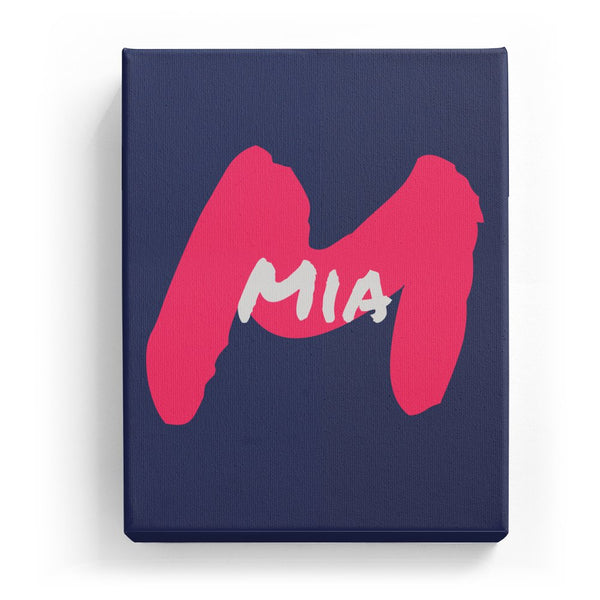 Mia Overlaid on M - Artistic