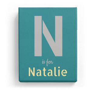 N is for Natalie - Stylistic