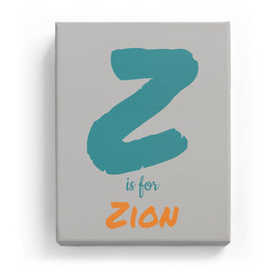 Z is for Zion - Artistic