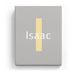 Isaac Overlaid on I - Stylistic