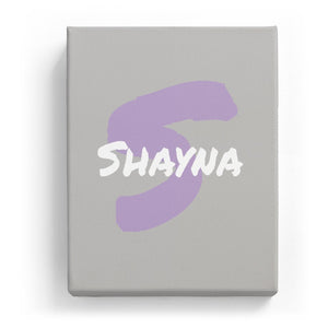 Shayna Overlaid on S - Artistic