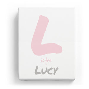 L is for Lucy - Artistic