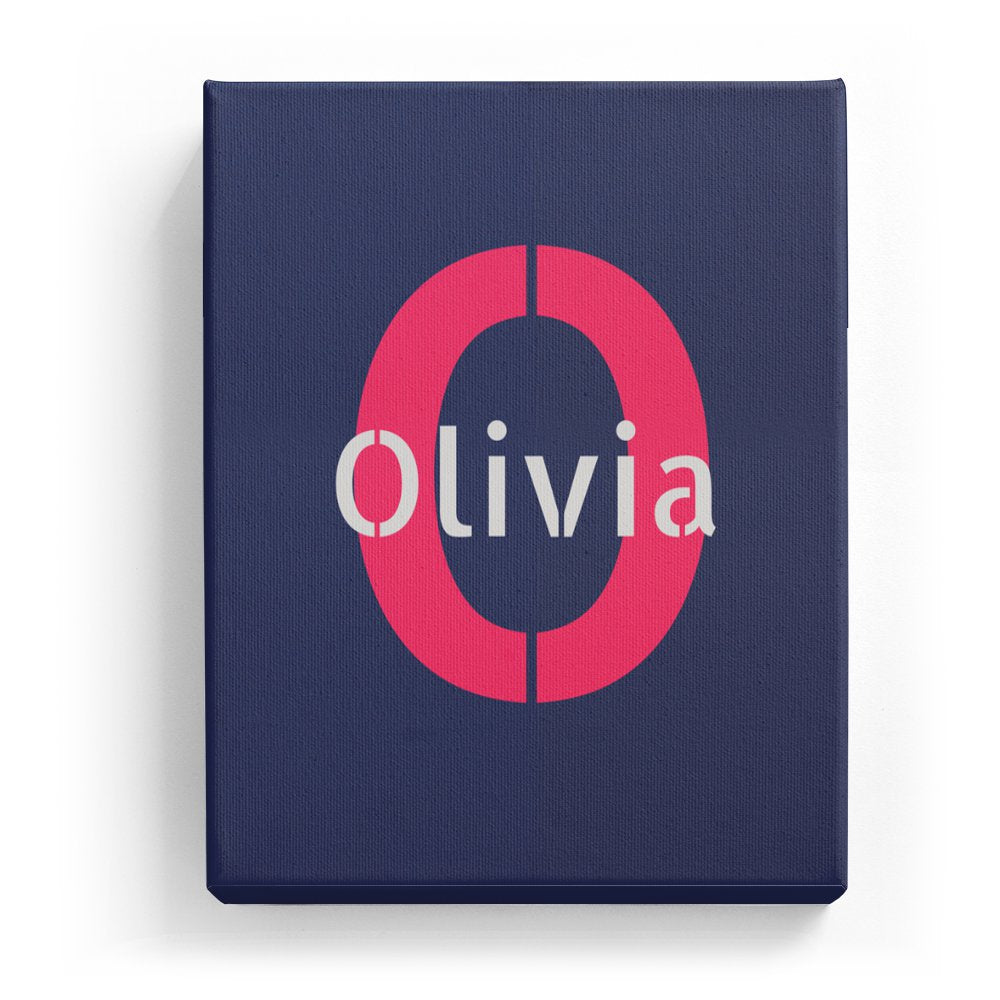 Olivia's Personalized Canvas Art