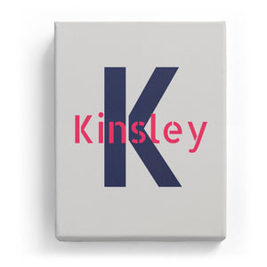 Kinsley Overlaid on K - Stylistic
