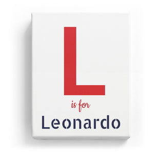 L is for Leonardo - Stylistic